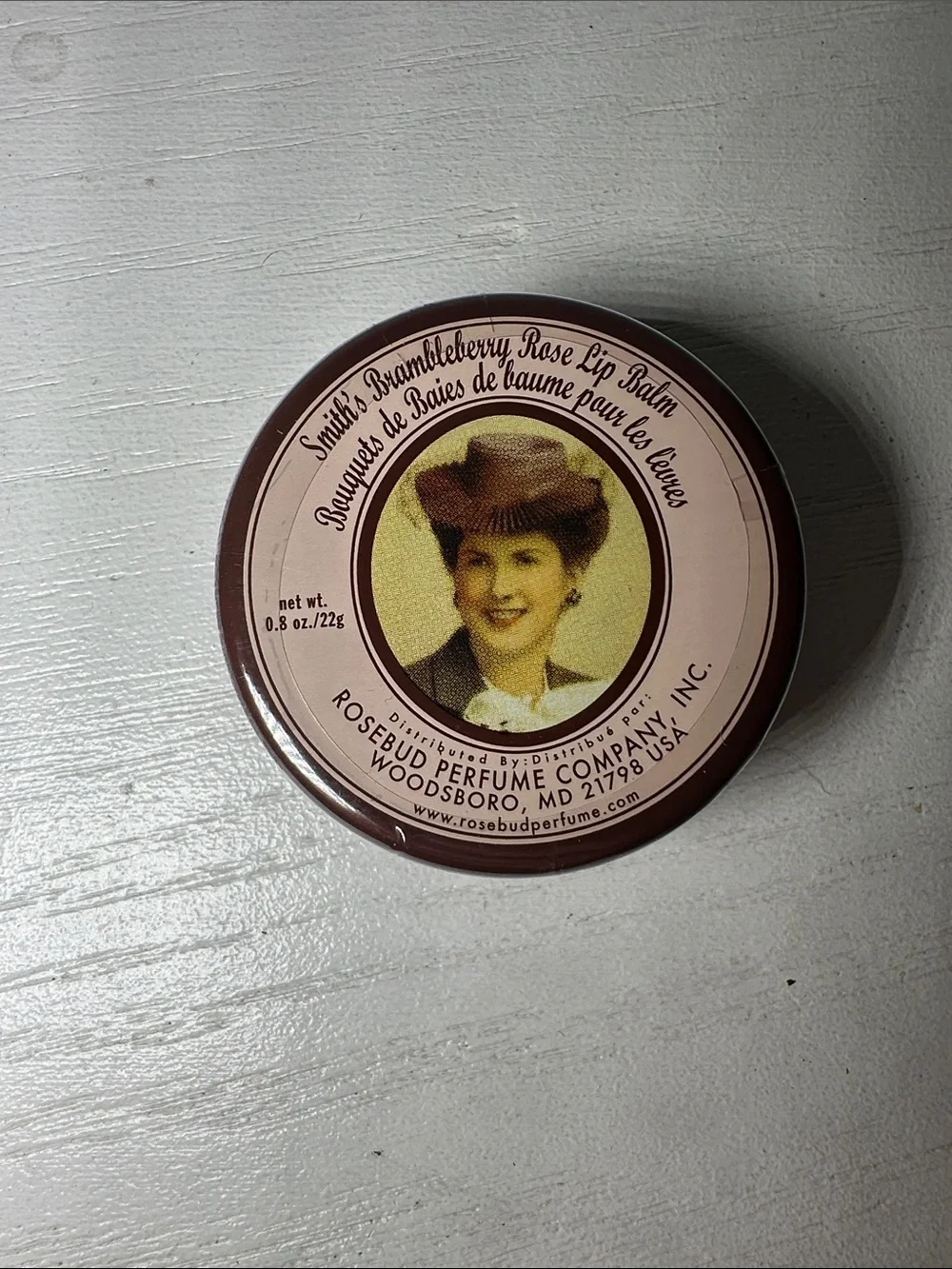 Rosebud Brambleberry Rose Lip Balm -